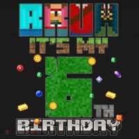 Bruh It'S My 6th Birthday Video Game Pixel Birthday Boy Baby Bodysuit thumb 2