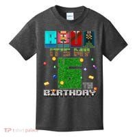 Bruh It'S My 6th Birthday Video Game Pixel Birthday Boy Kids T-Shirt thumb 0