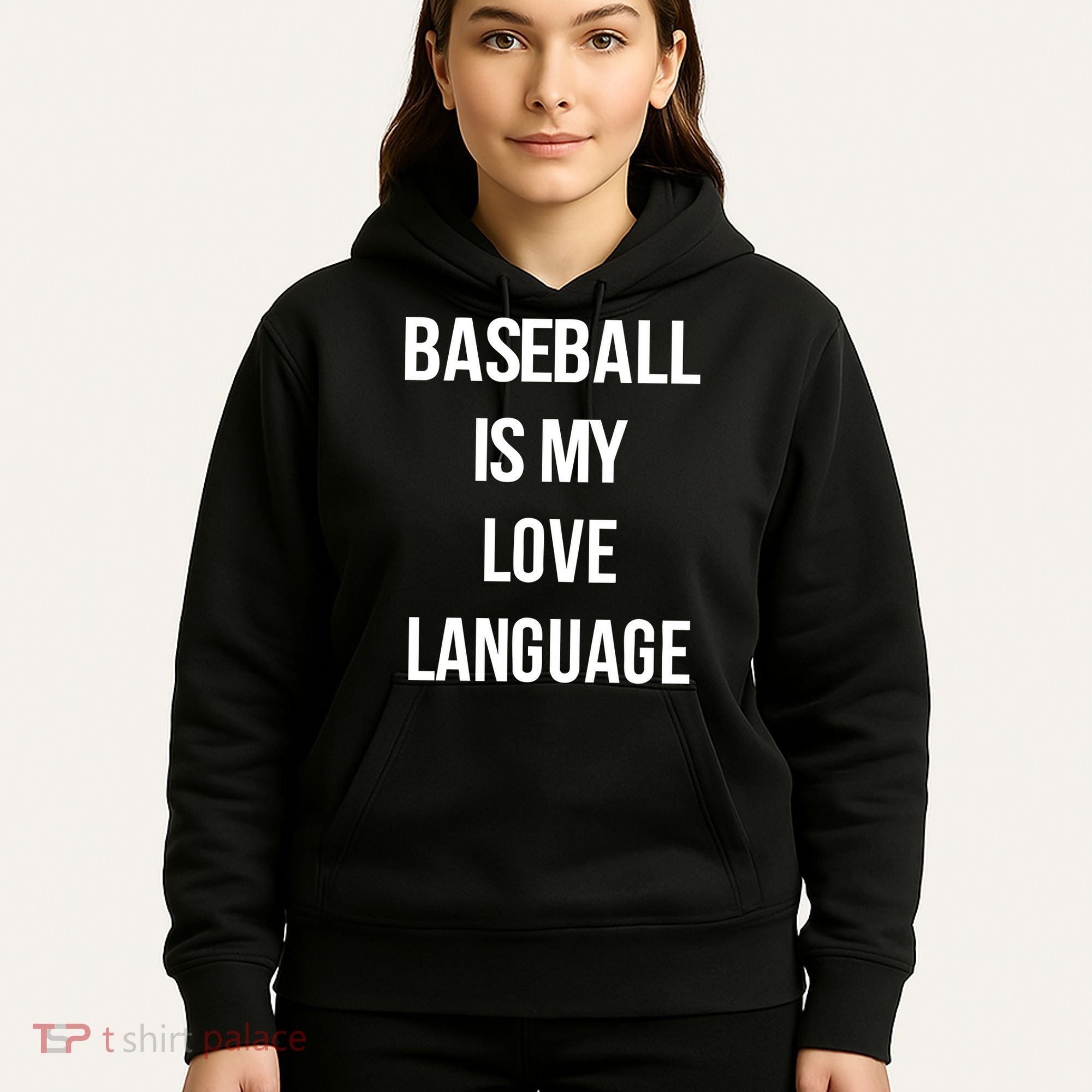 Baseball Is My Love Language Hoodie