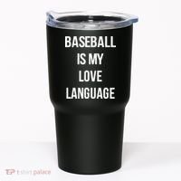 Baseball Is My Love Language Tumbler thumb 0