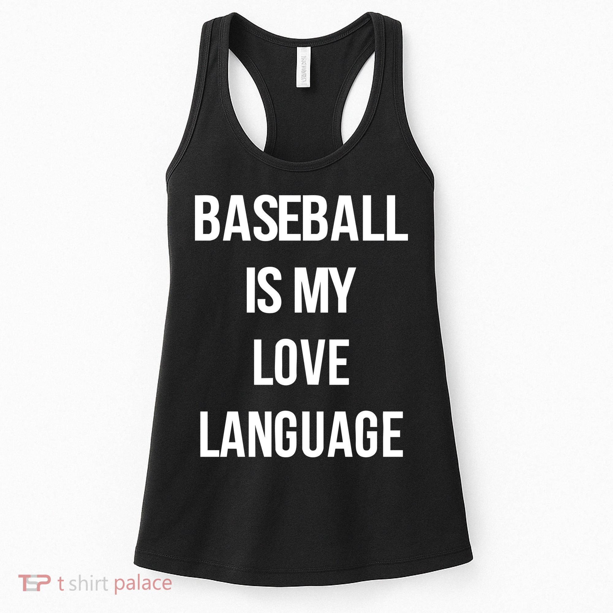 Baseball Is My Love Language Women's Tank Top