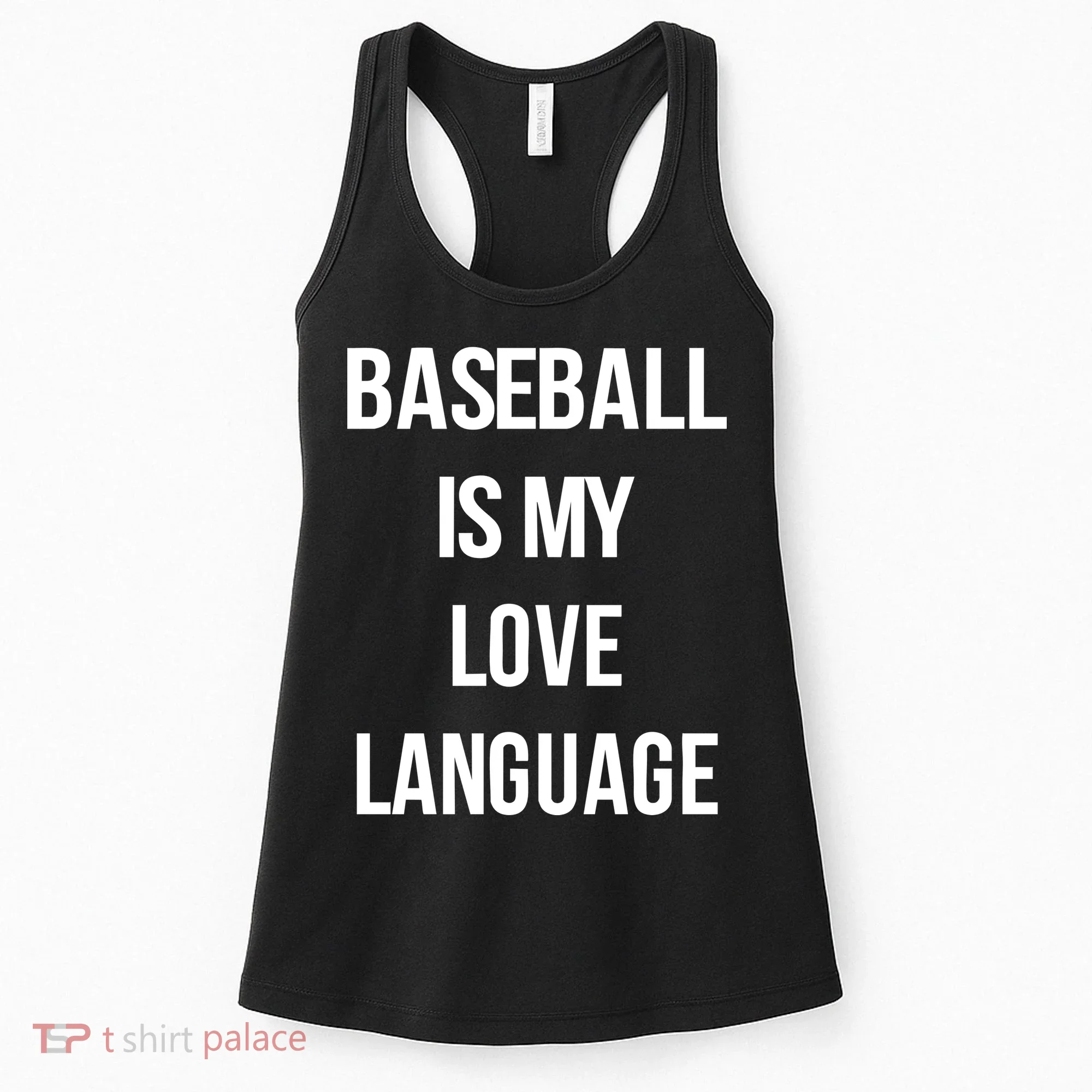Baseball Is My Love Language Women's Tank Top