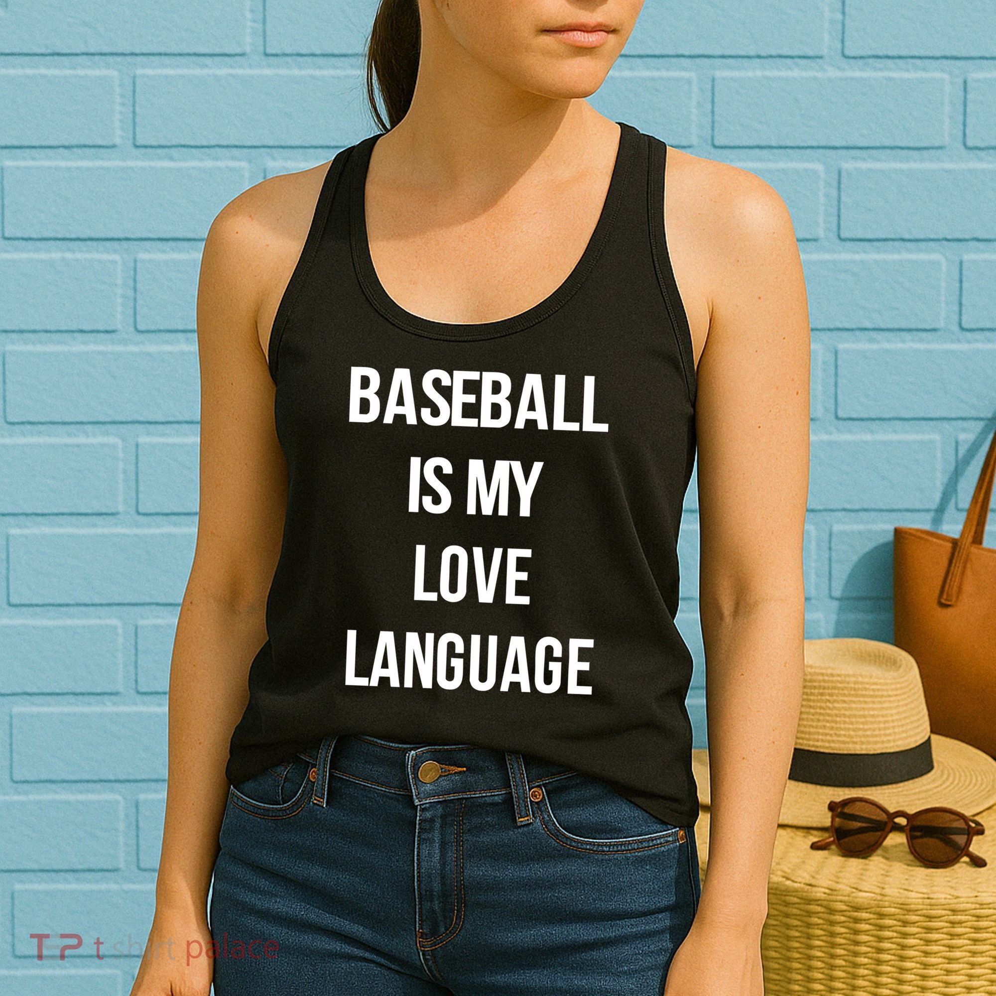 Baseball Is My Love Language Women's Tank Top
