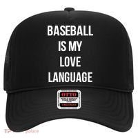 Baseball Is My Love Language Hat thumb 0