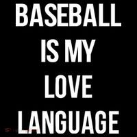 Baseball Is My Love Language Kids Long Sleeve Shirt thumb 2