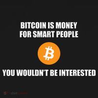 Bitcoin Is Money For Smart People You WouldnT Be Interested Women's Hoodie thumb 2