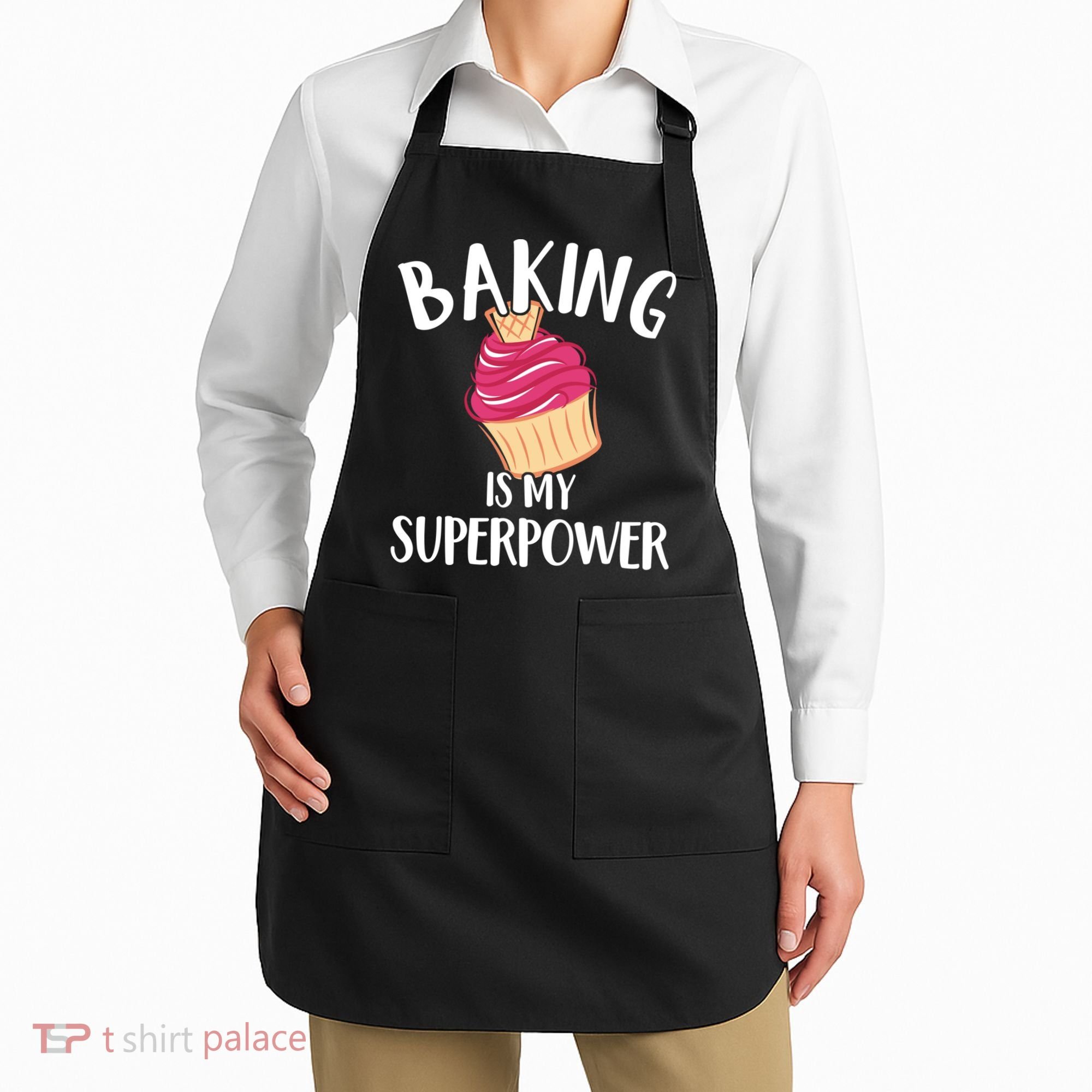 Baking Is My Superpower Baking Lovers Baking Themed Gift Apron