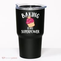 Baking Is My Superpower Baking Lovers Baking Themed Gift Tumbler thumb 0