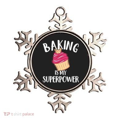 Baking Is My Superpower Baking Lovers Baking Themed Gift Ornament