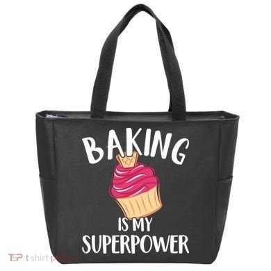 Baking Is My Superpower Baking Lovers Baking Themed Gift Tote Bag