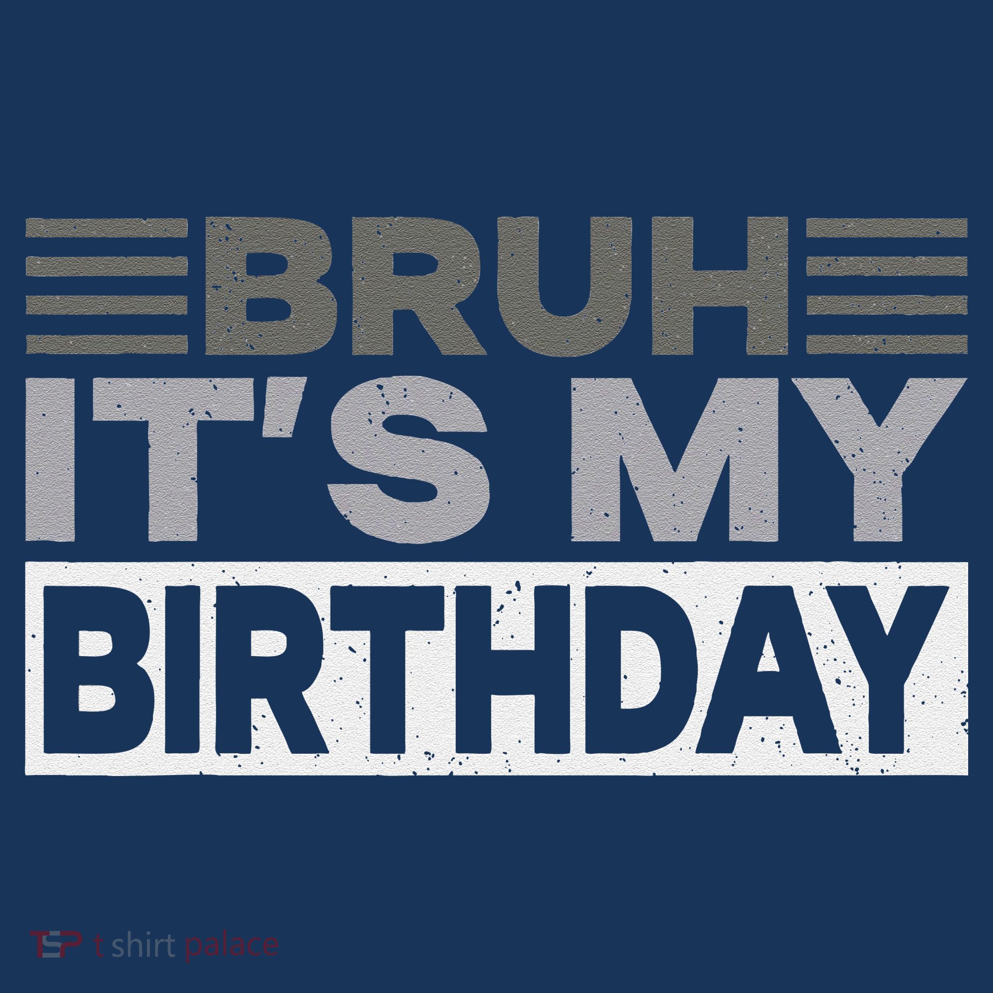 Bruh Its My Birthday Funny Humor Birthday Party Apron