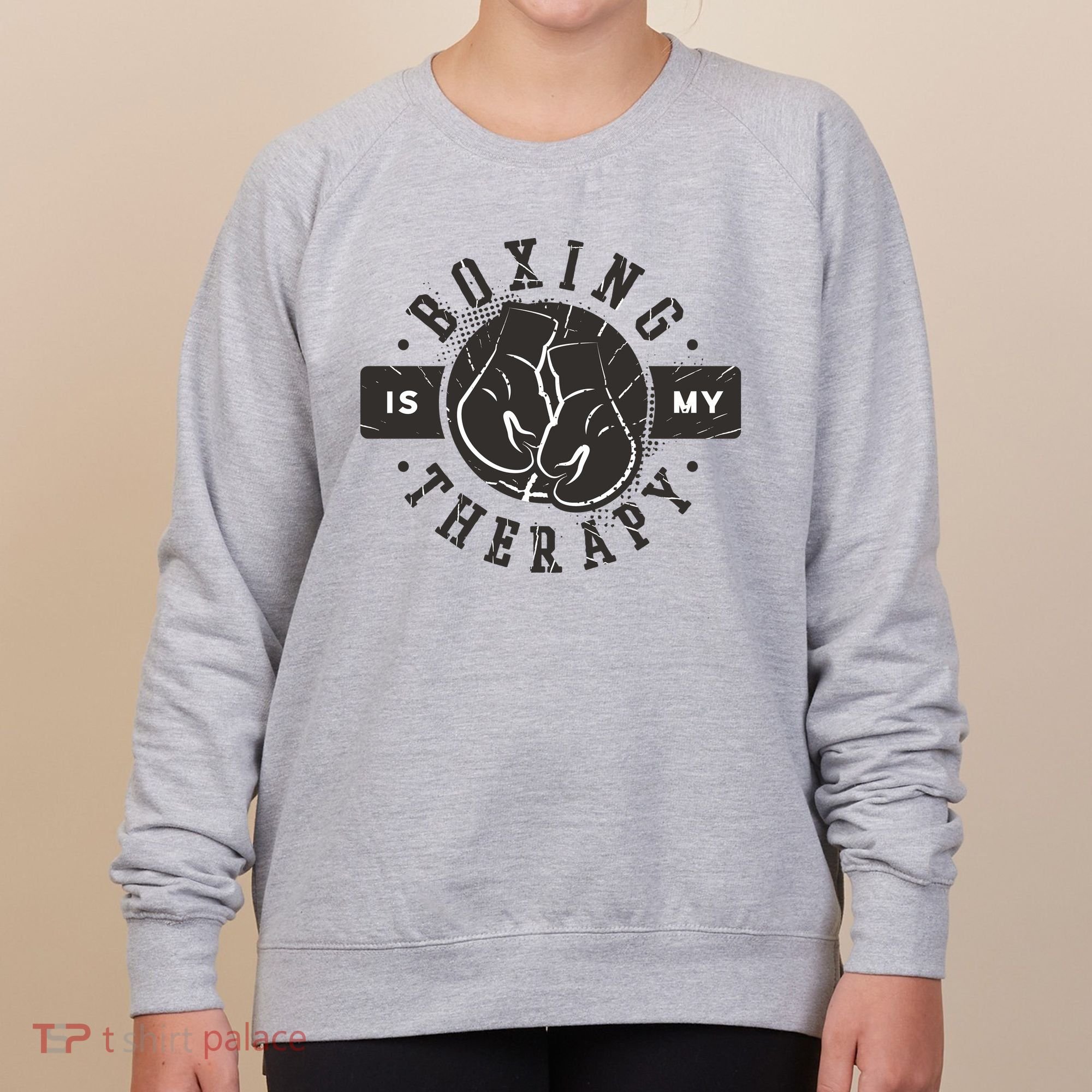 Boxing Is My Therapy Women's Sweatshirt
