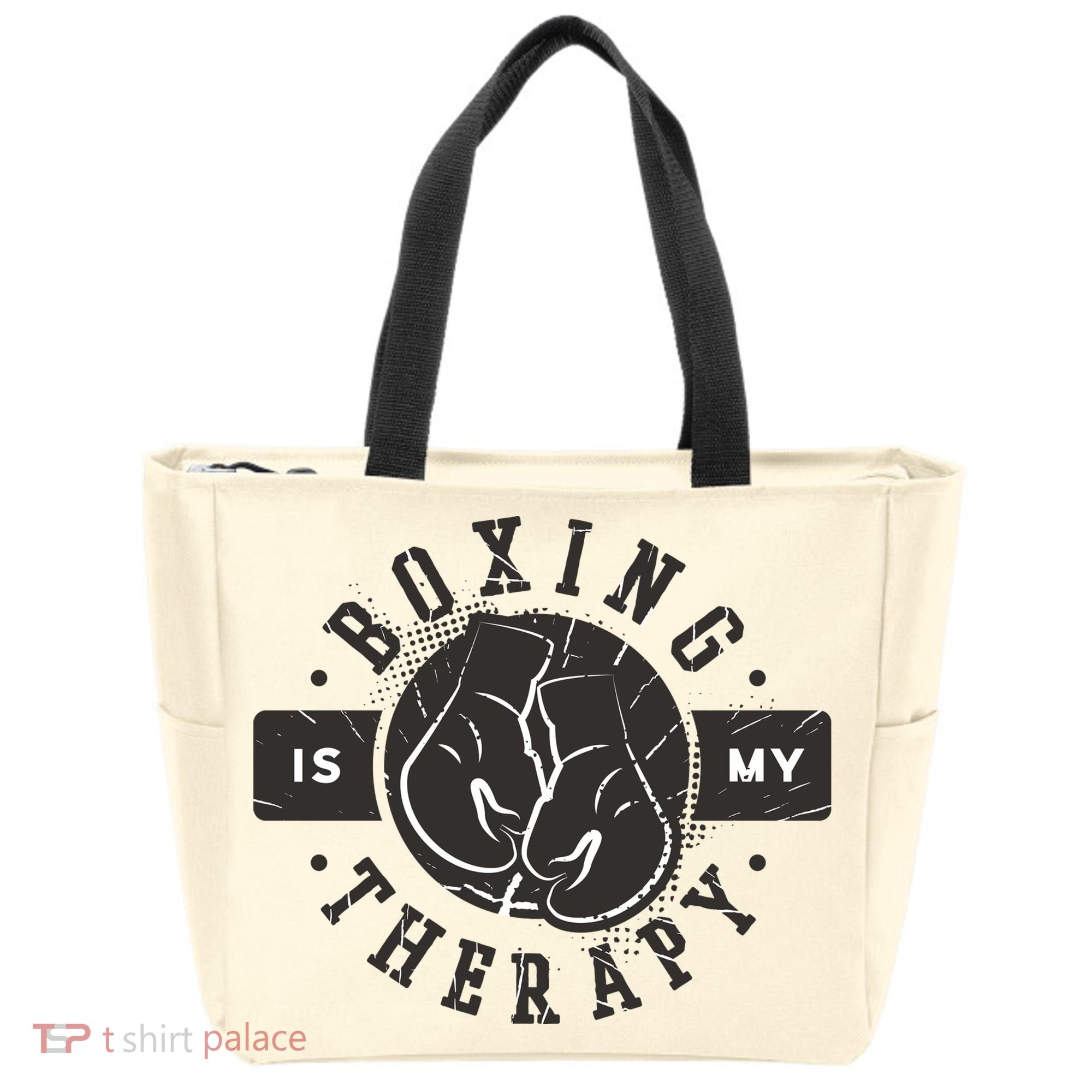 Boxing Is My Therapy Tote Bag