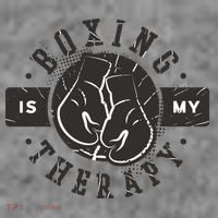Boxing Is My Therapy Toddler Hoodie thumb 2