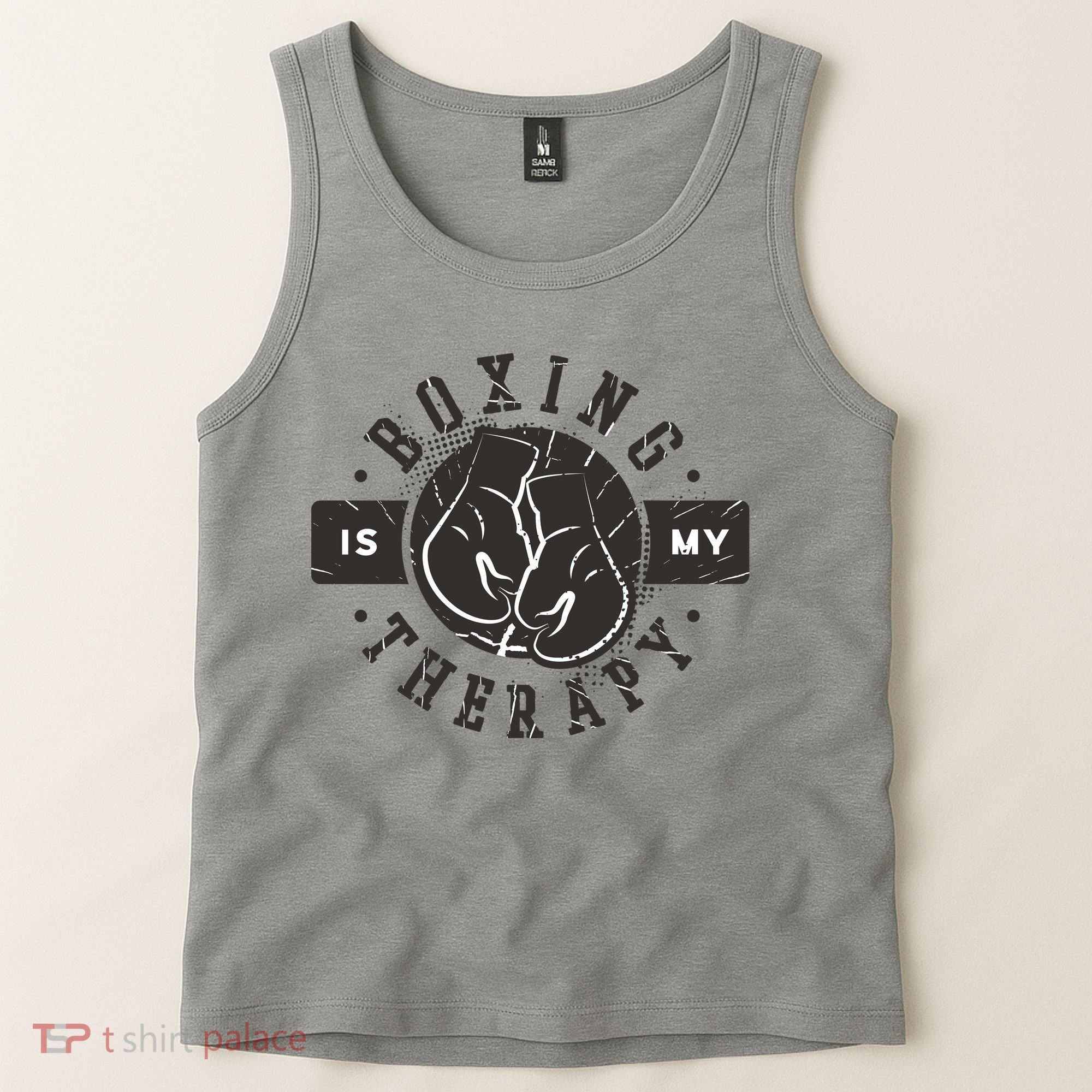 Boxing Is My Therapy Tank Top