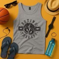Boxing Is My Therapy Tank Top thumb 4