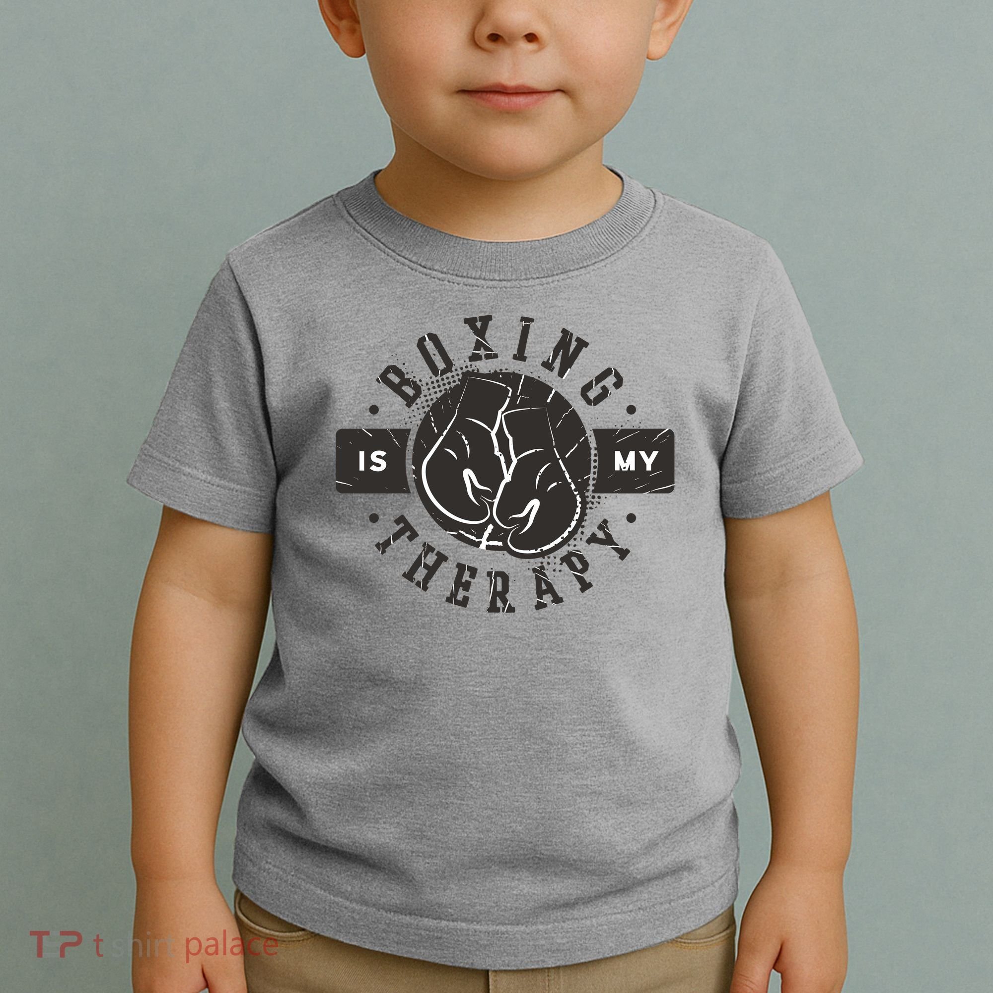 Boxing Is My Therapy Toddler T-Shirt
