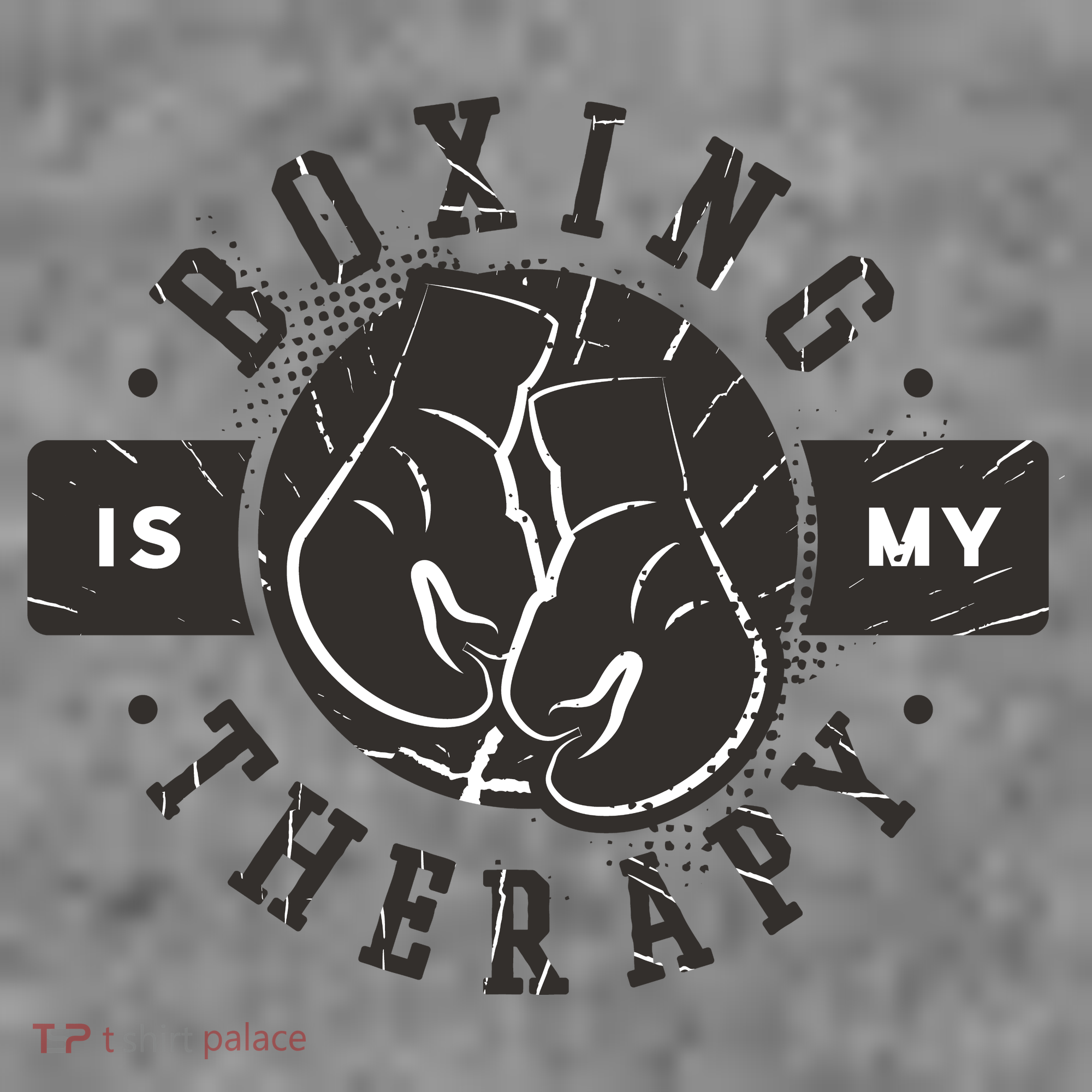 Boxing Is My Therapy Toddler T-Shirt