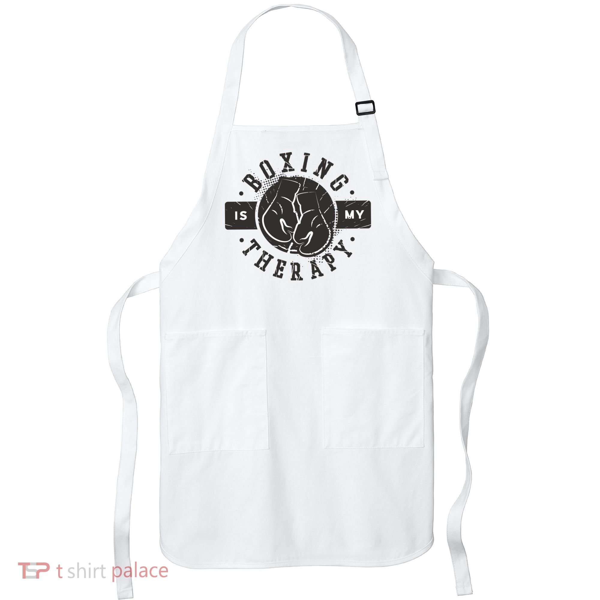 Boxing Is My Therapy Apron