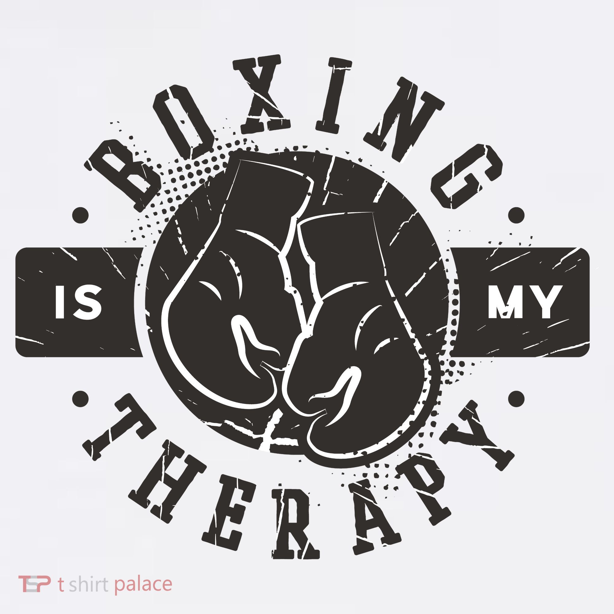 Boxing Is My Therapy Coffee Mug