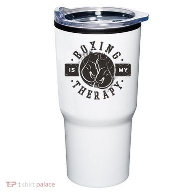 Boxing Is My Therapy Tumbler