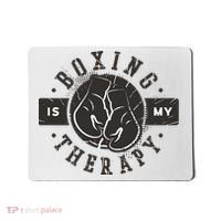 Boxing Is My Therapy Mousepad thumb 0