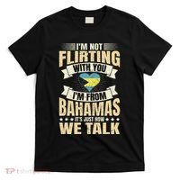Bahamian IM Not Flirting Bahamas Love T-Shirt thumb 0