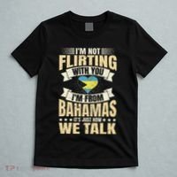 Bahamian IM Not Flirting Bahamas Love T-Shirt thumb 5
