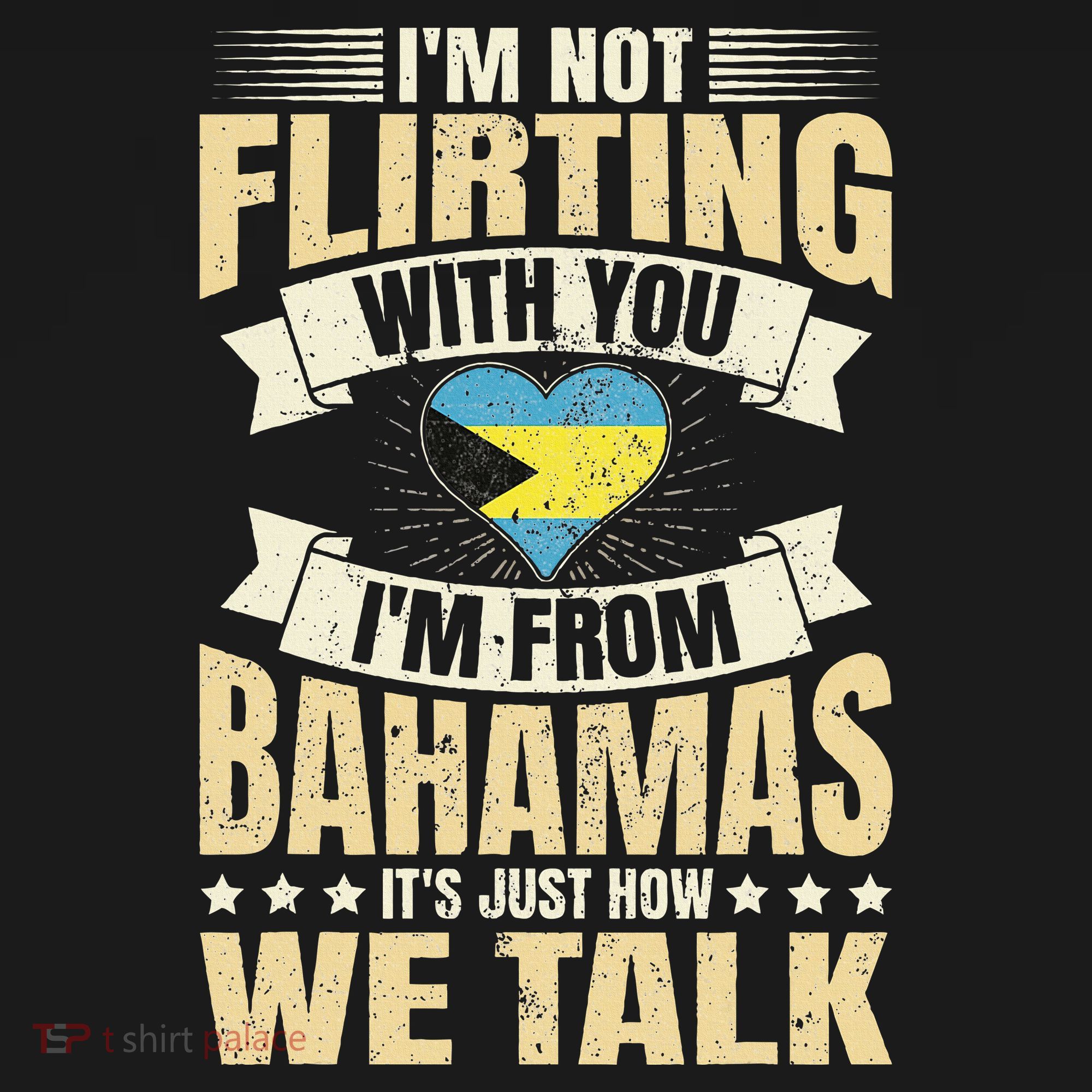 Bahamian IM Not Flirting Bahamas Love Baby Bodysuit