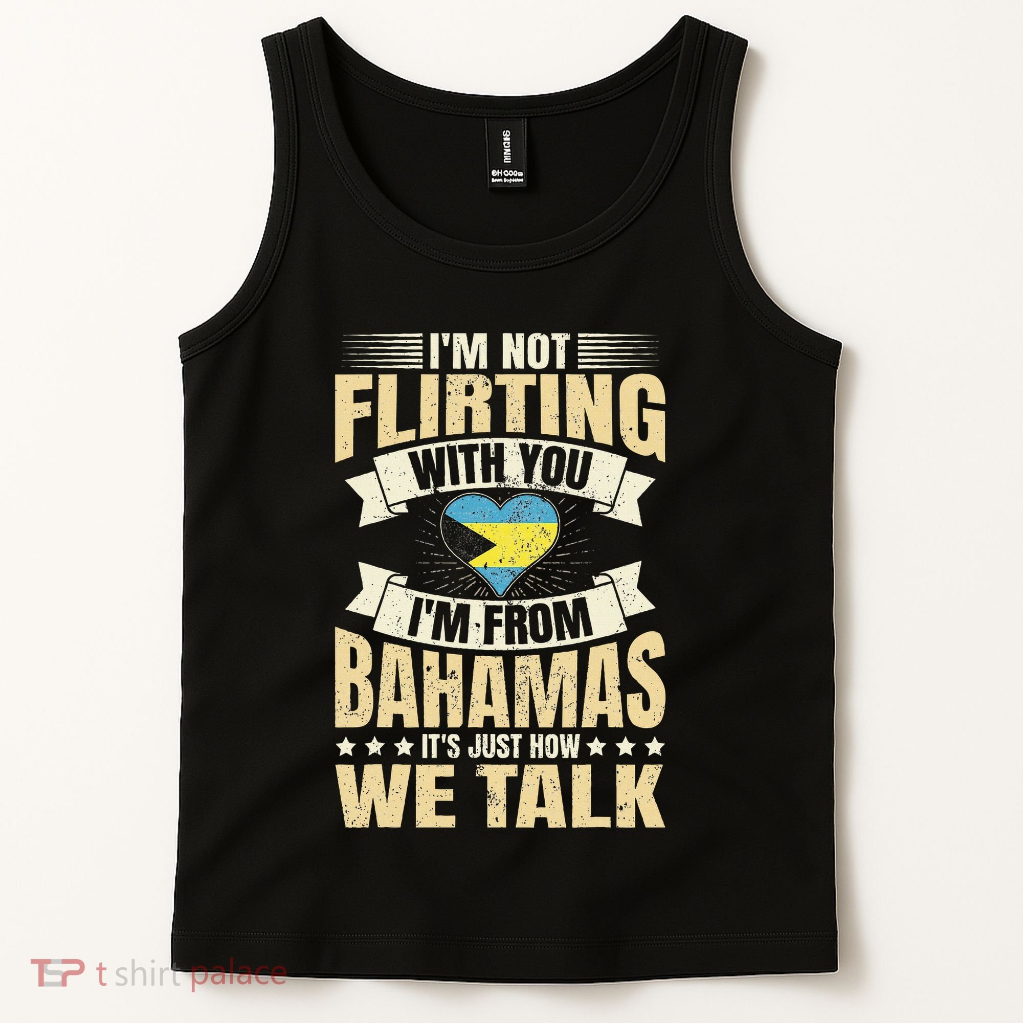 Bahamian IM Not Flirting Bahamas Love Tank Top