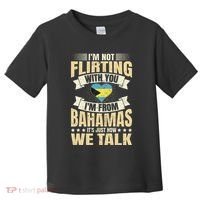 Bahamian IM Not Flirting Bahamas Love Toddler T-Shirt thumb 0