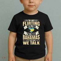 Bahamian IM Not Flirting Bahamas Love Toddler T-Shirt thumb 2