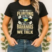 Bahamian IM Not Flirting Bahamas Love Women's T-Shirt thumb 2