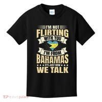 Bahamian IM Not Flirting Bahamas Love Kids T-Shirt thumb 0