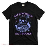 Ban Ignorance Not Books T-Shirt thumb 0