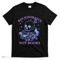 Ban Ignorance Not Books T-Shirt thumb 0