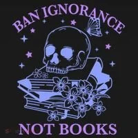 Ban Ignorance Not Books Bucket Hat thumb 4