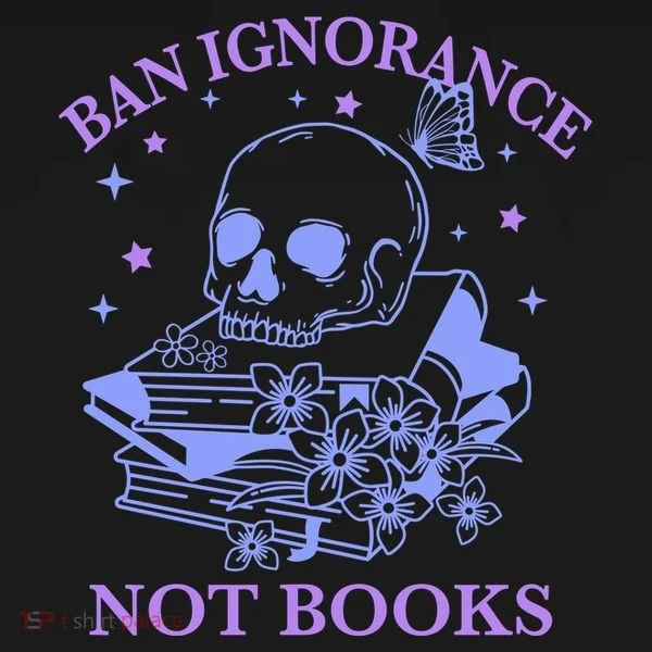 Ban Ignorance Not Books Bucket Hat