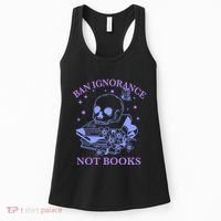 Ban Ignorance Not Books Women's Tank Top thumb 0