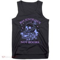 Ban Ignorance Not Books Tank Top thumb 0