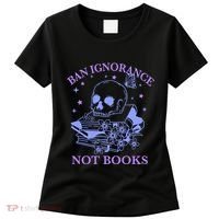 Ban Ignorance Not Books Women's T-Shirt thumb 0