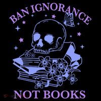 Ban Ignorance Not Books Women's T-Shirt thumb 6