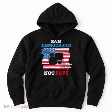 Ban Idiots Not Guns 2nd Amendment Constitution Rights Hoodie