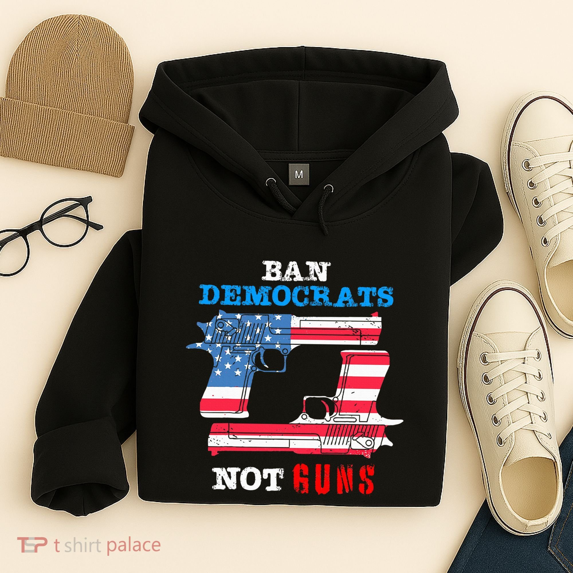 Ban Idiots Not Guns 2nd Amendment Constitution Rights Hoodie
