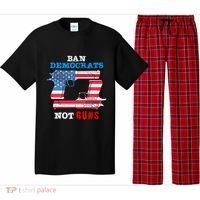 Ban Idiots Not Guns 2nd Amendment Constitution Rights Pajama Set thumb 0