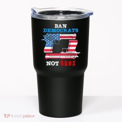 Ban Idiots Not Guns 2nd Amendment Constitution Rights Tumbler