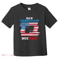 Ban Idiots Not Guns 2nd Amendment Constitution Rights Toddler T-Shirt thumb 0