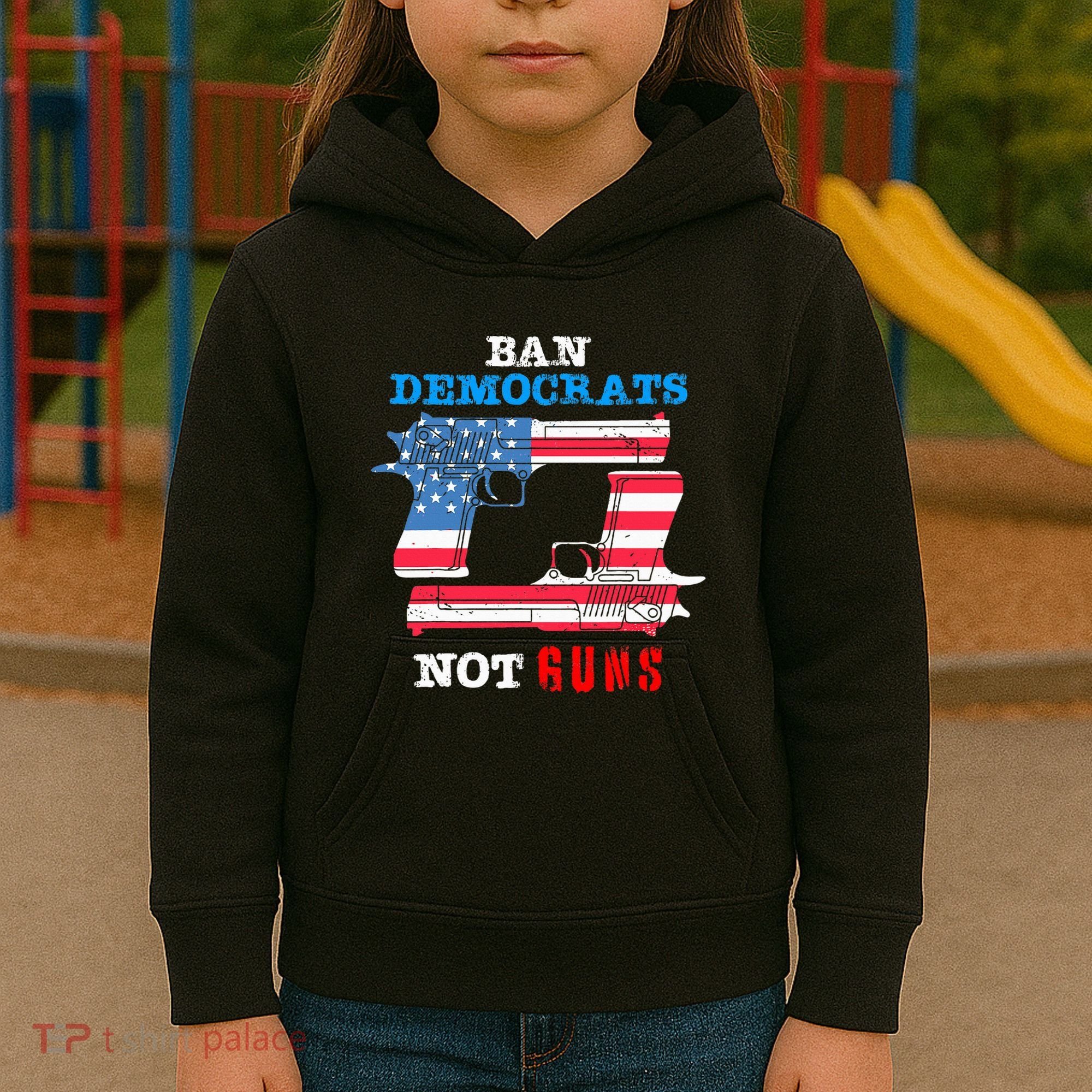 Ban Idiots Not Guns 2nd Amendment Constitution Rights Kids Hoodie