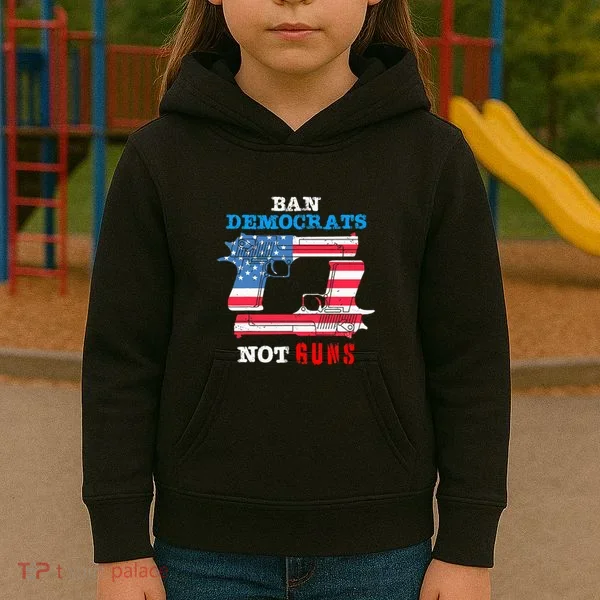 Ban Idiots Not Guns 2nd Amendment Constitution Rights Kids Hoodie