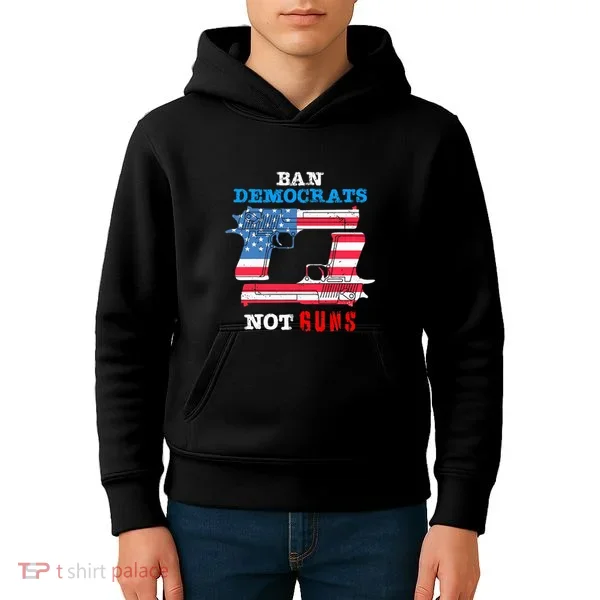 Ban Idiots Not Guns 2nd Amendment Constitution Rights Kids Hoodie